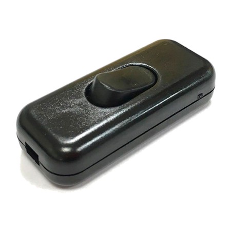 interruptor de paso para cable 3 a 250 v 26x15x60mm