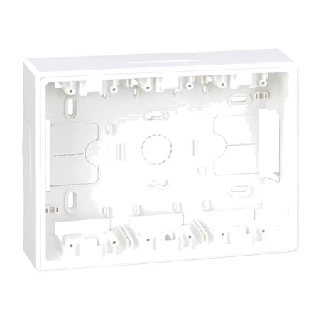 scatola da superficie per 3 elementi doppi 500 cima 223x167x50mm
