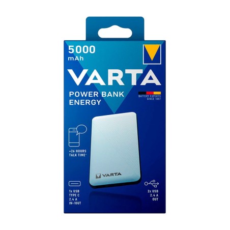 batería externa para móvil con usb c energy 5000 mah 5.000 138 mm