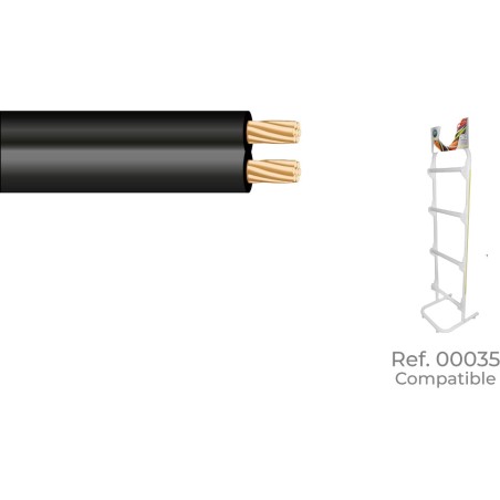 parallel audio cable per metre speaker-wire