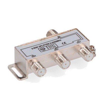 separador de señal de tv y satélite de 1 entrada y 3 salidas 5-2050 mhz