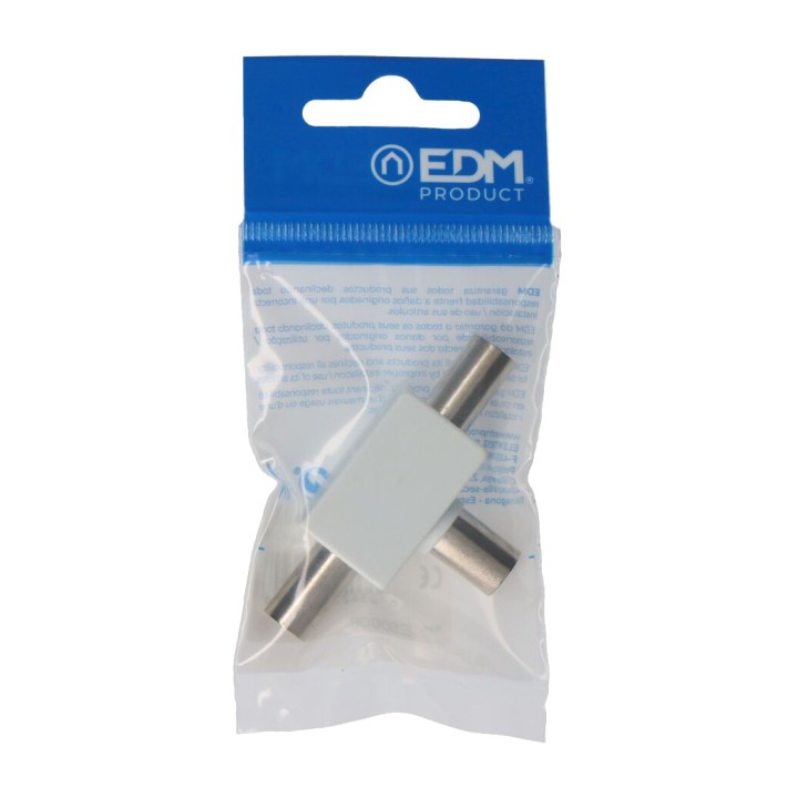 EDM Derivatore TV con 1 presa e 2 spine 9,5 MM (5UD)