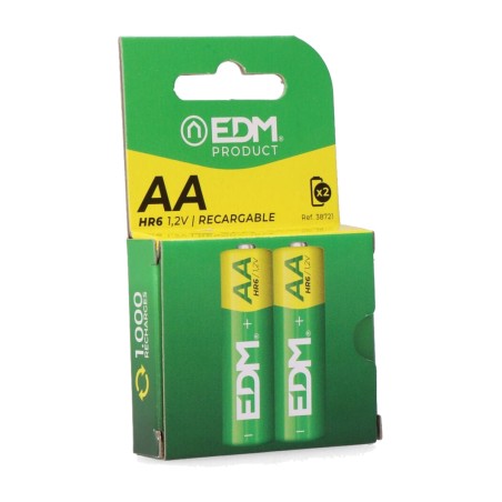 pila recarregable eco-series aa hr6 2600 mah 2 uds 50,5 mm