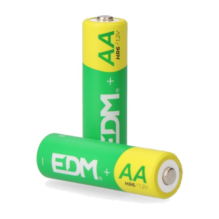EDM Oplaadbare batterij ECO-SERIES AA HR6 2600 MAH 2 UDS