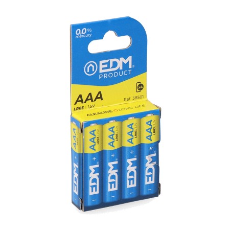 lúgos elem power life-aaa lr03 1,5 v 4 uds 44,5 mm