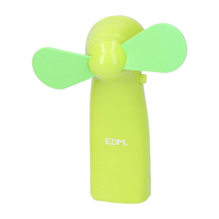 EDM Batteriebetriebener Handventilator FUNNY COLORS (12UD)