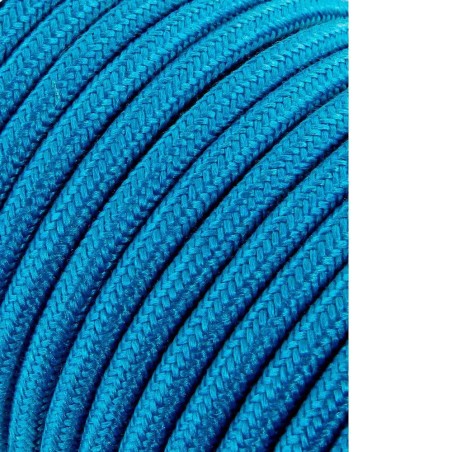 bobine de cordon textile tubulaire h03vv-f 2x0,75 mm2 5 m