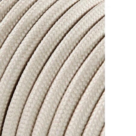 reel of tubular textile cord h03vv-f 2x0,75 mm2 5 m