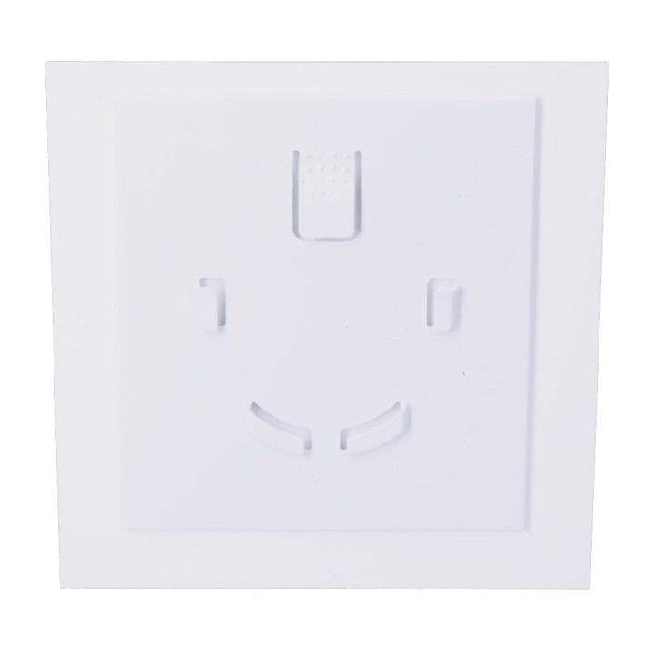 EDM Plastový kryt ventilátoru 08413 175X175MM Ø10 CM