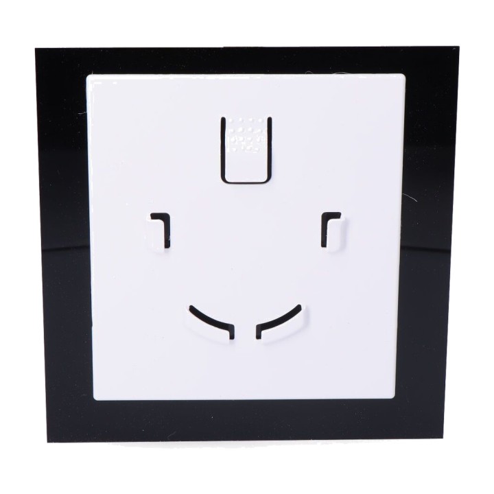EDM Façade en plastique pour extracteur d’air 08413