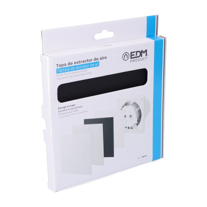 EDM Façade en plastique pour extracteur d’air 08413