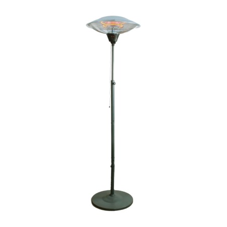 estufa de cuarzo de exterior con pie 2100 w