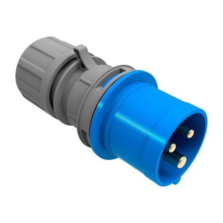 clavija aérea industrial cetac 2p+t 16 a 230 v ip44
