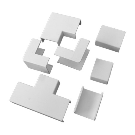 kit de accesorios para minicanal pvc-trunking-set