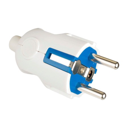 stik med dobbelt jordforbindelse og frontal eller lateral udgang 1428 16 a 250 v 4,8 mm