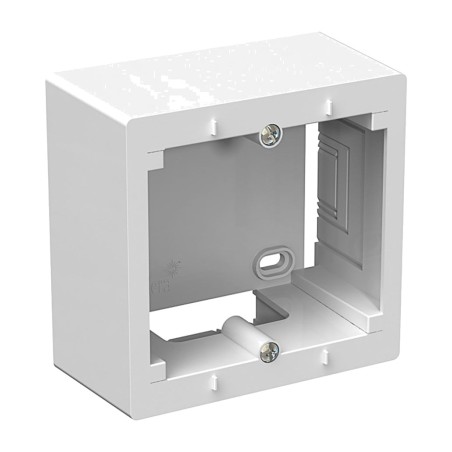 caja de superficie ampliable para mecanismos europa-erp-100u 85x83x43mm