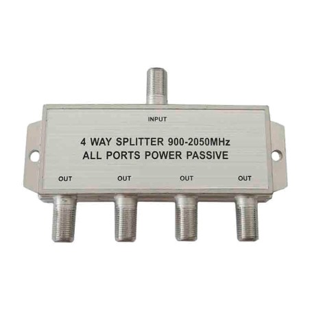 separador de 4 vías para antena parabólica 900-2050 mhz