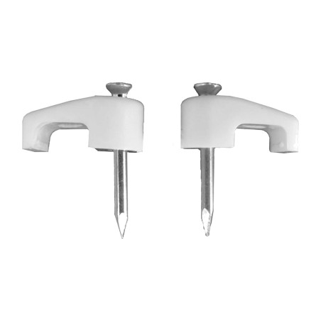 grapa para cable de manguera plana 100 uds