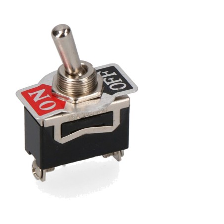 interruptor unipolar metálico de rabillo 10 a 250 v