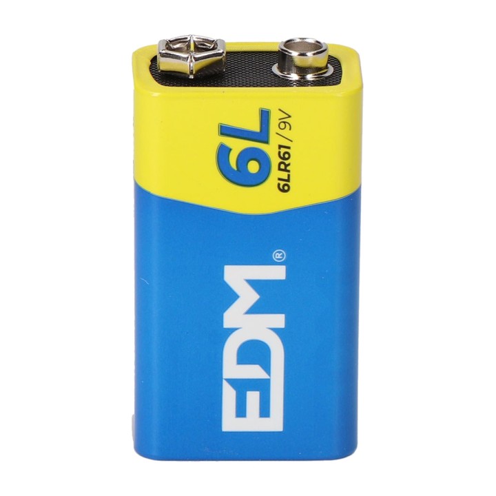 EDM Alkaline batterij POWER LIFE 6LR61 9 V 48,5 MM (6UD)