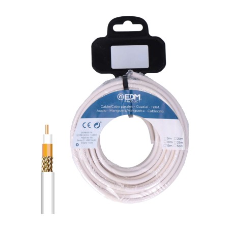 derulator cablu coaxial ecranat din cupru 75 ohm