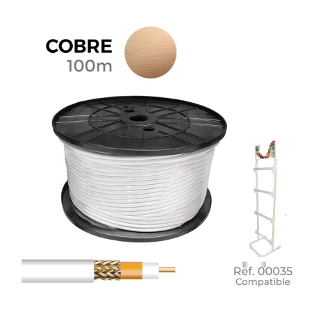 árnyékolt réz koaxiális kábel, méterenként rg6 75 ohm