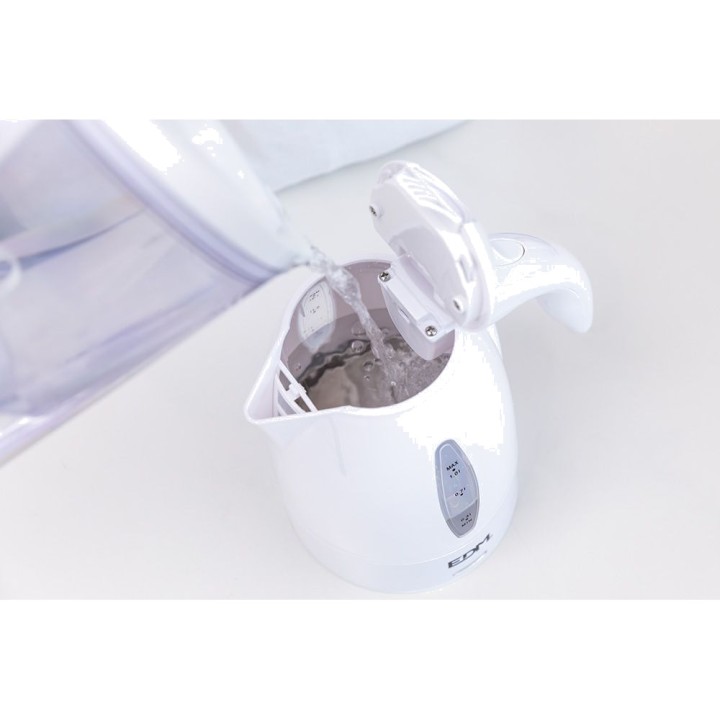 EDM Bezdrôtová elektrická kanvica 1 L 2200 W 07655