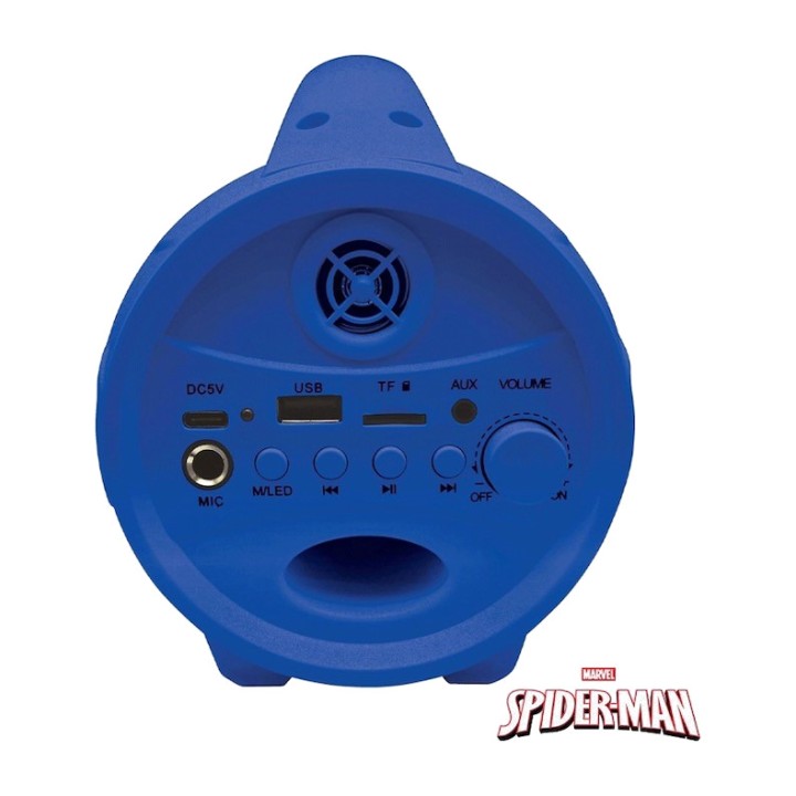 LEXIBOOK Altavoz karaoke Bluetooth con micrófono MARVEL SPIDER-MAN 169972