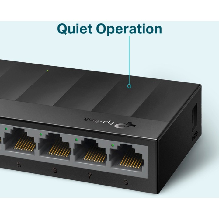 TP-LINK 8-porttinen hallitsematon Gigabit-verkkokytkin