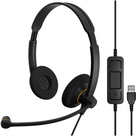 slušalke z mikrofonom za pisarno impact sc 60-usb-ml
