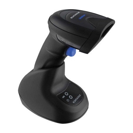 lector de códigos de barras 2d inalámbrico de mano con base quickscan-qm2500 qm2500-bk-433k1