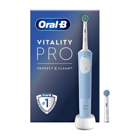 električna zobna ščetka z dodatno nadomestno glavo vitality-pro-crossaction