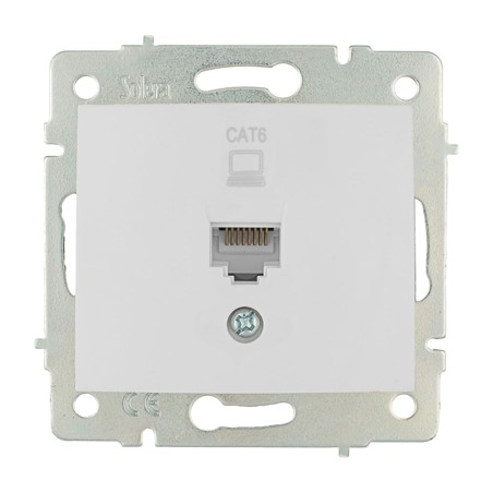 presa dati da incasso senza placca rj45 cat 6-europa erp88