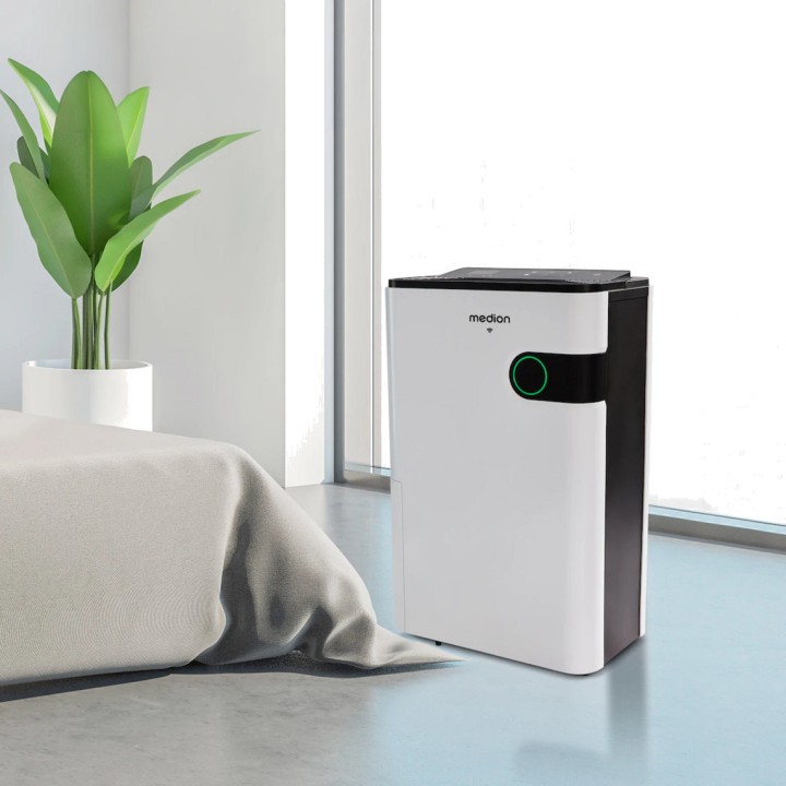 MEDION Deshumidificador doméstico con depósito DH30S MD12044 24L 100222405