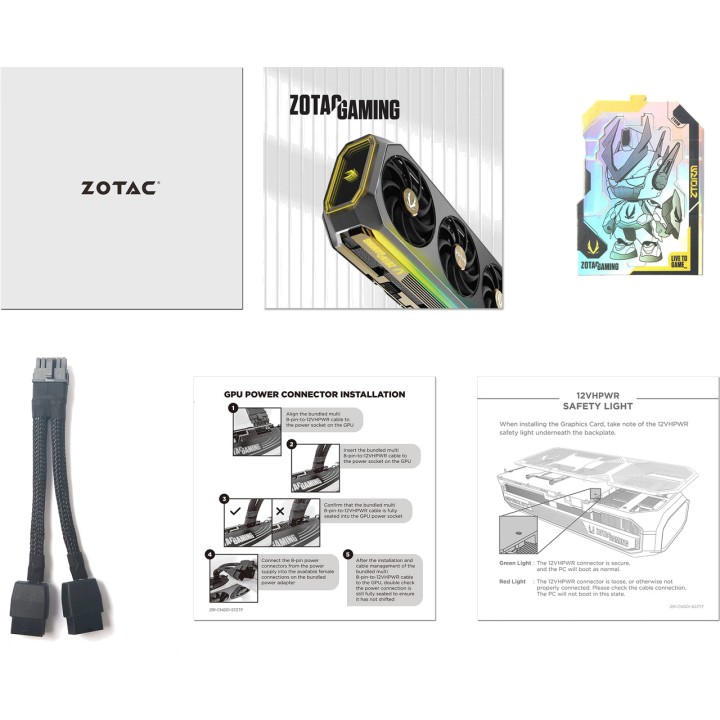 ZOTAC Karta graficzna do gier GEFORCE-RTX 5070-TWIN EDGE OC