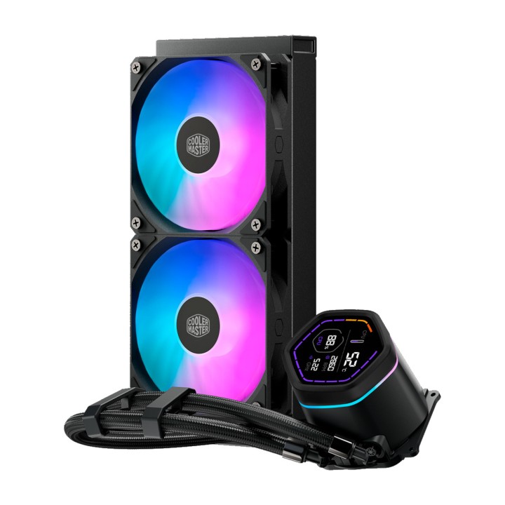 COOLER MASTER Liquid CPU cooling kit with display