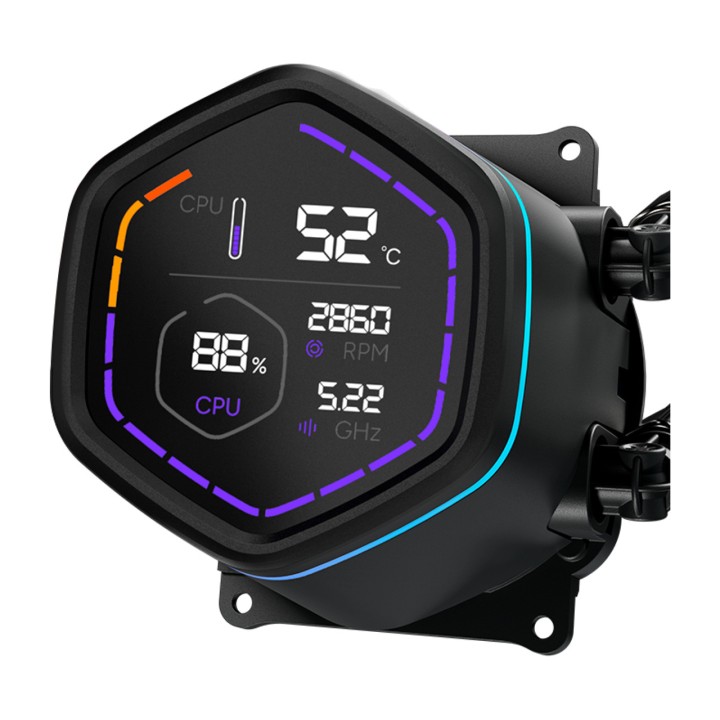 COOLER MASTER Κιτ υδρόψυξης CPU με οθόνη MASTERLIQUID-CORE