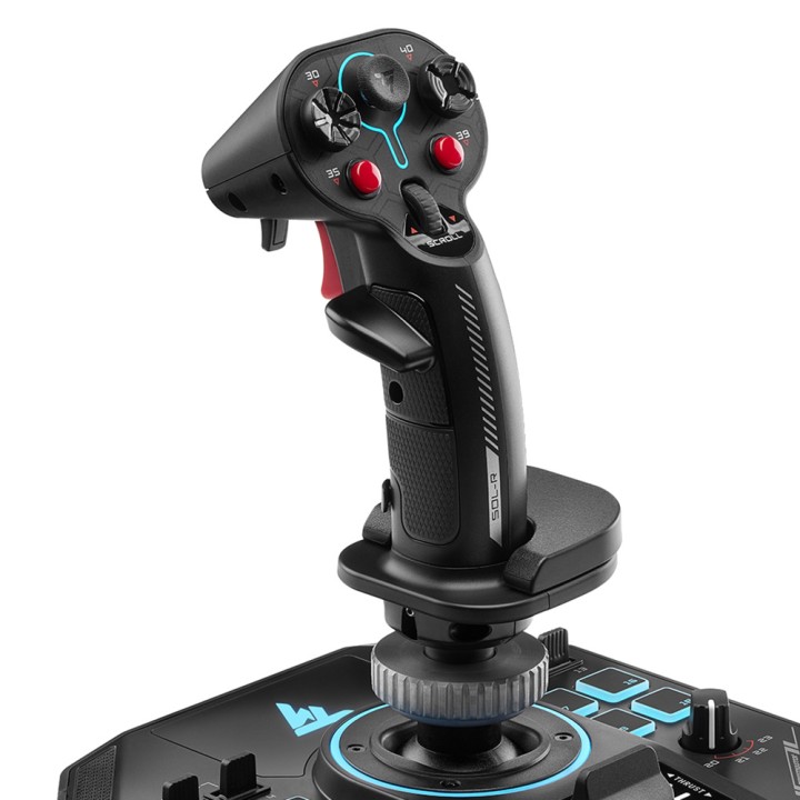 THRUSTMASTER Joystick och gasreglage för flygsimulering