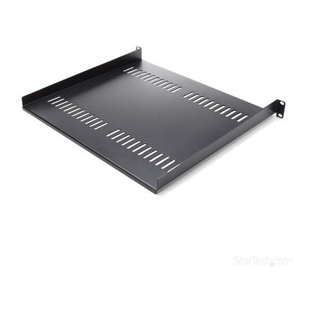 bandeja fija voladiza ventilada para armario rack 1u 19" 406mm cabshelf116v 20kg