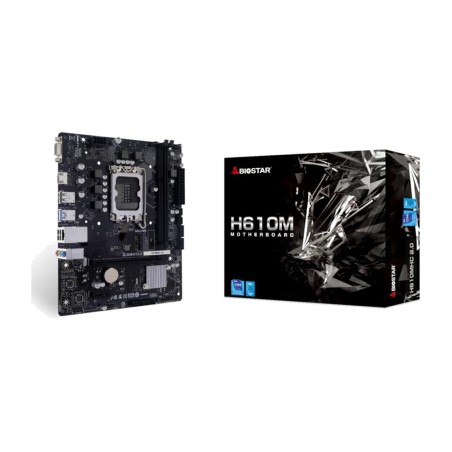 placa base micro atx para intel h610mhc 2.0 lga1700 ddr4