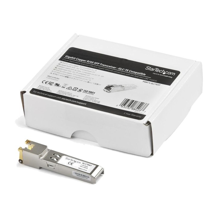 STARTECH.COM Industriële RJ45-koperen SFP-transceivermodule