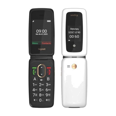 teléfono móvil de tapa para mayores con botón sos gl795 4g