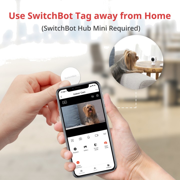 SWITCHBOT Tag NFC do automatyzacji inteligentnego domu SMART