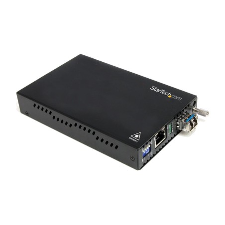conversor de medios gigabit ethernet a fibra óptica multimodo et91000lc2 lc 850nm 550m