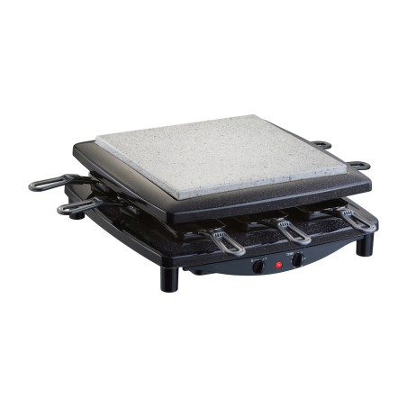 grill per raclette con pietra per 8 persone rc 3 1450w