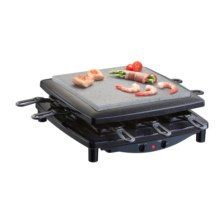 STEBA Raclette grill con piedra para 8 personas RC 3 1450W
