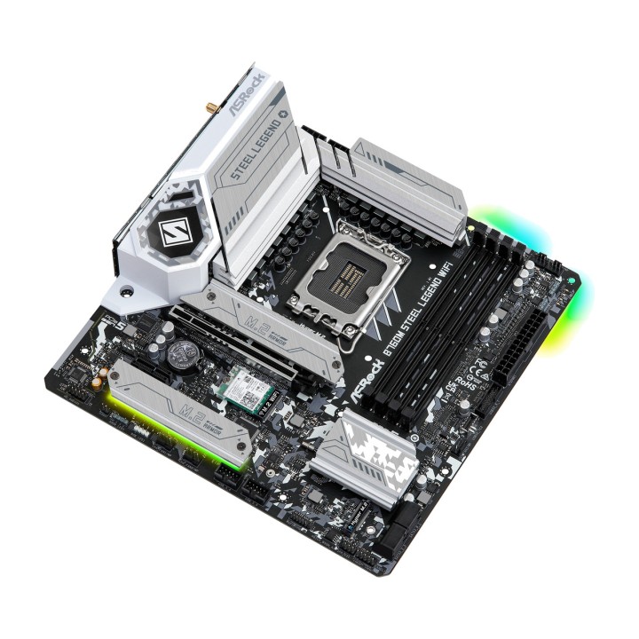 ASROCK Micro-ATX-Mainboard B760M STEEL LEGEND-WIFI LGA1700