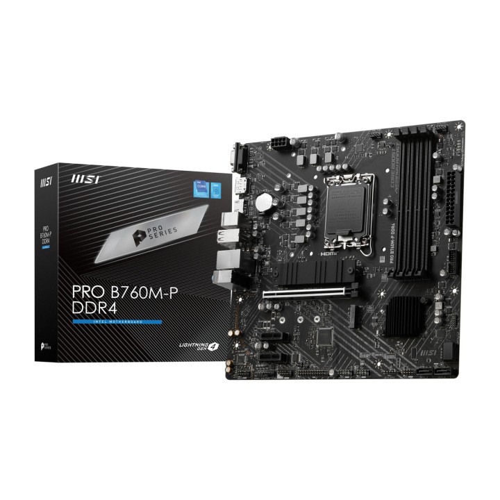 MSI Placa base micro ATX PRO B760M-P DDR4 LGA1700 1888071