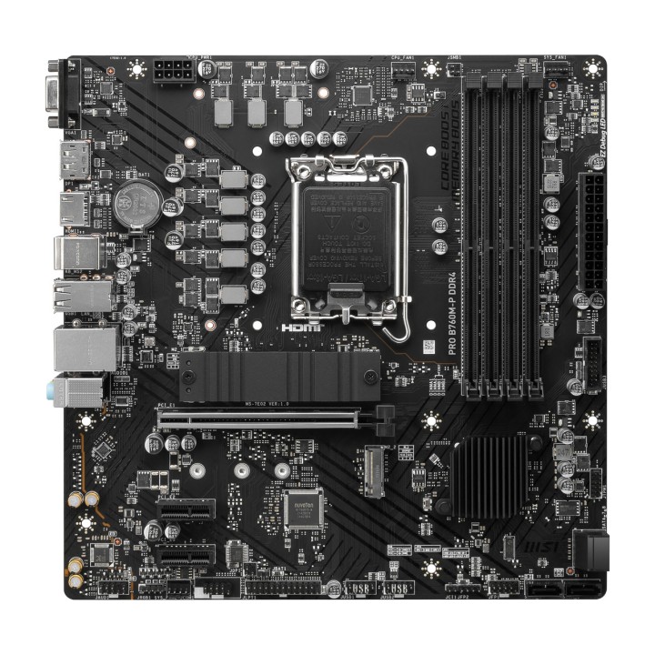 MSI Micro-ATX-Mainboard PRO B760M-P DDR4 LGA1700 1888071