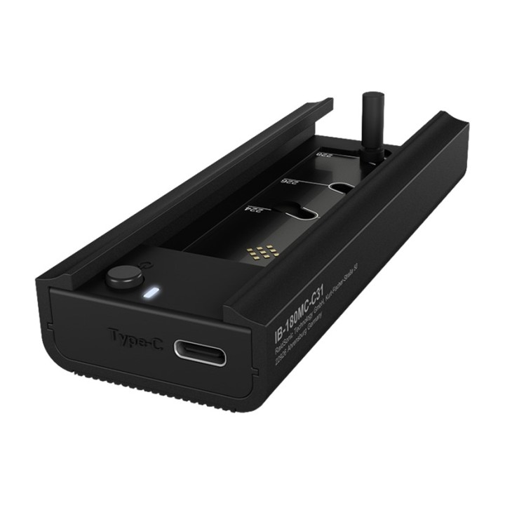 ICY BOX Caja externa para SSD M.2 NVMe y SATA IB-180MC-C31-USB-C 3.2 GEN2 10GBPS 1832881